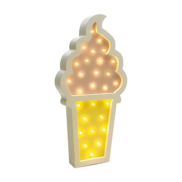 Led de Madeira Sorvete