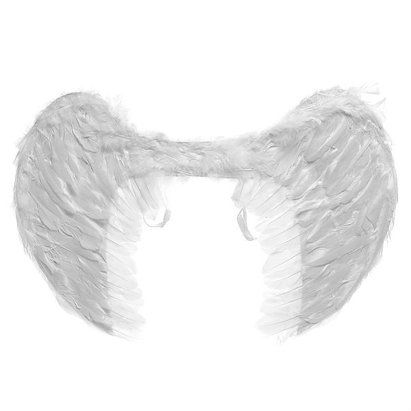 Acessório Asa de Anjo Branco Adulto