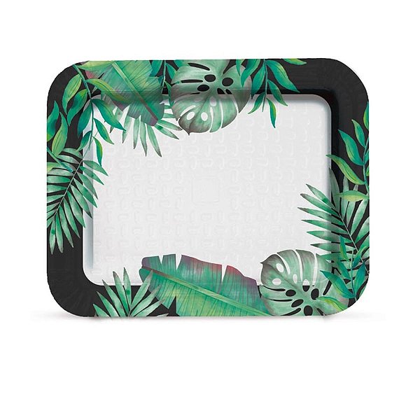 Bandeja Laminada Folhagens R5