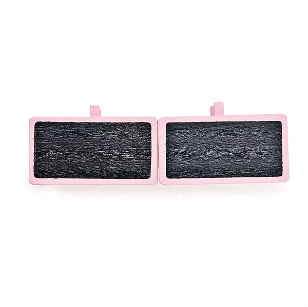 Prendedor Lousa Rosa - 6 Peças