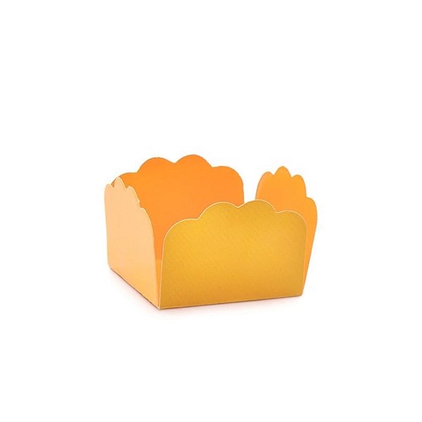 Forminhas para Doces Lisa Amarelo - 50 Un