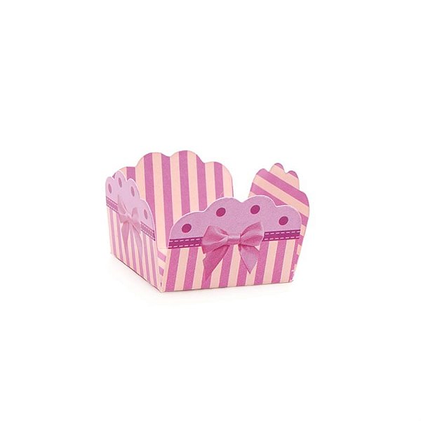 Forminhas para Doces Lacinho Lilás - 50 Un