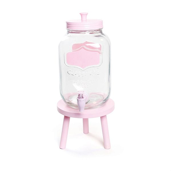 Suqueira com Banquinho Rosa - 3,8 Lts