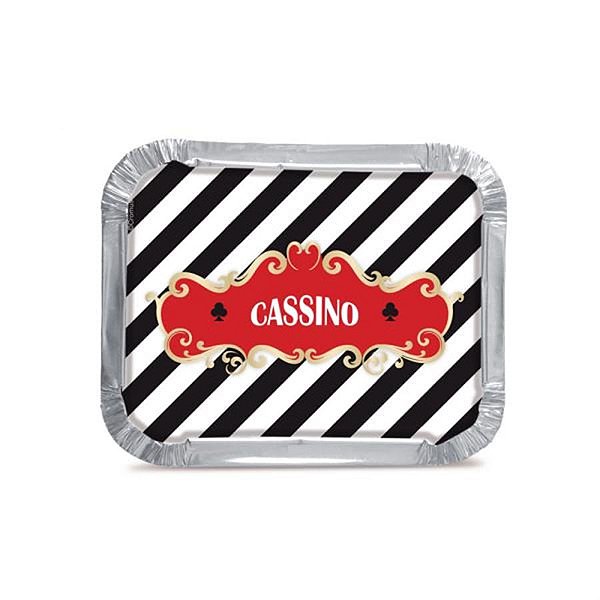 Cassino - Marmitinha Cassino Médio 8,5x6,5x2,5 - 12 Un