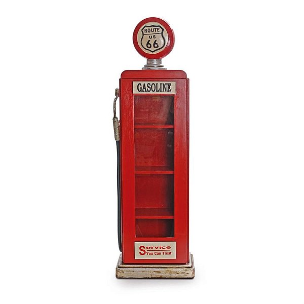 Festa Carros Vintage - Garage - Bomba de Gasolina Grande 31x19x101