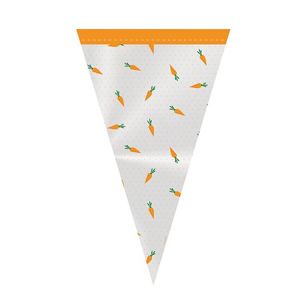 Cone Hora da Cenoura 18X30 - 50 Un