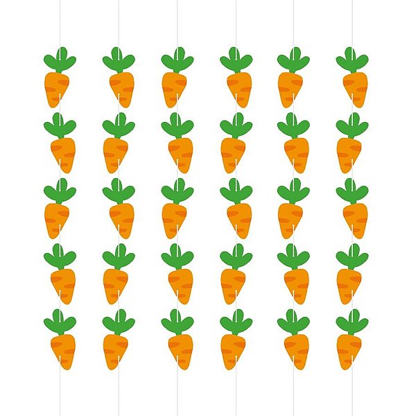 Cortina Decorativa Cenoura Adoleta 70x8,2 - 6 Un