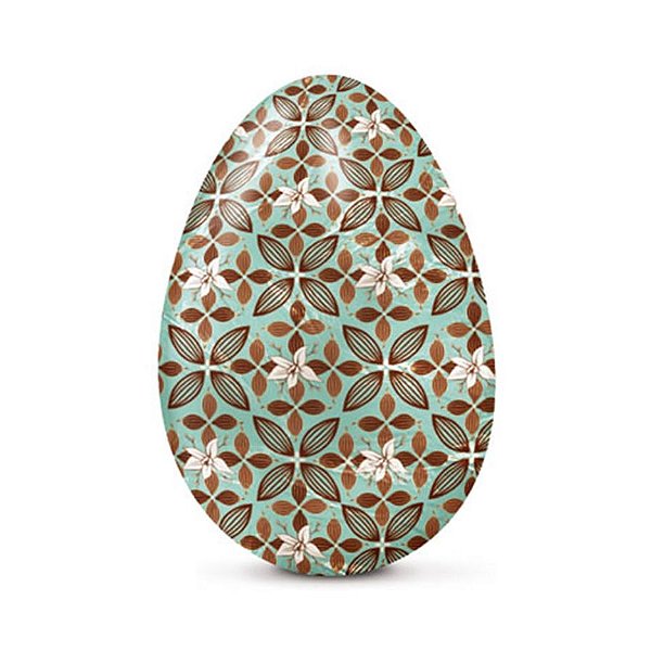 Folha Chumbo Flor de Cacau Turquesa 43,5X58,5 - 50 Un