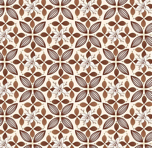 Folha Poli Páscoa Perolada Chocolate Flor Cacau Marfim 69X89 - 25 Un
