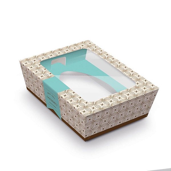 Caixa Practice para Um Meio Ovo Gourmet 250g - Pacote com 6 Un