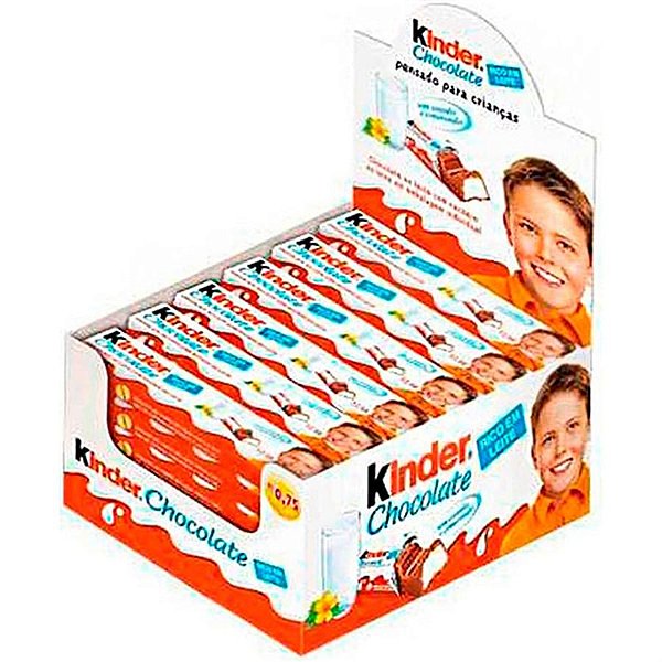 Chocolate Kinder Ferrero 12,5g - 24 Un