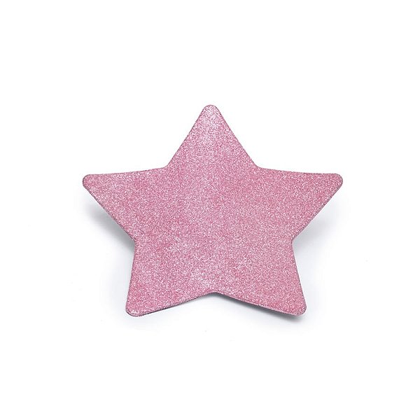 Bandeja Decorativa Estrela Rosa 24X24X1