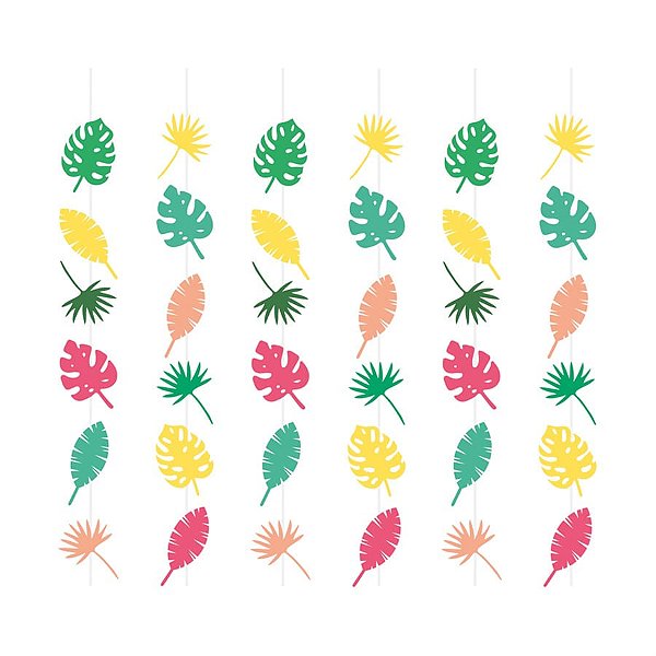 Cortina Decorativa Tropical Tucano - 6 Un