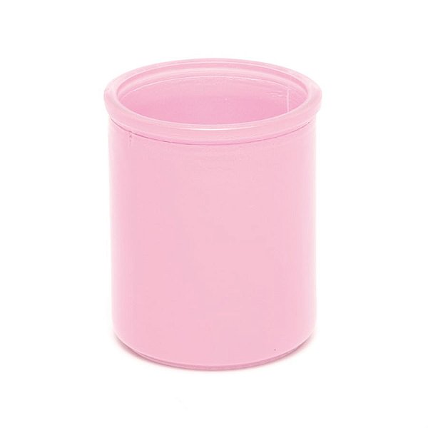 Vaso Decorativo Cilindro Pequeno Rosa 8,5X8,5X10