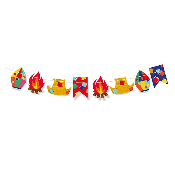 Faixa Decorativa Estampada Arraía