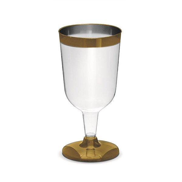 Taça Vinho Linha Gold Premium - 4 Un