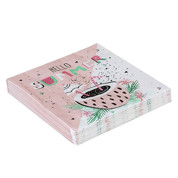 Guardanapo Estampado 32cmx32cm - 20 Un