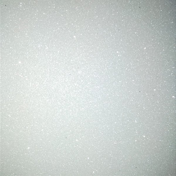Placa Eva Glitter Branca - 40*60*2Mm - 5 Un