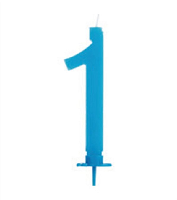 Vela Grande Azul Número 1