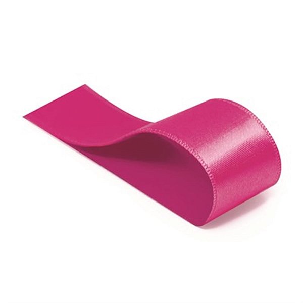 Fita Cetim Liso Pink 38mmx10m
