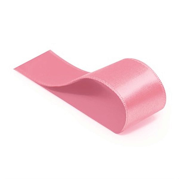 Fita Cetim Liso Rosa Rouge 15mmx10m