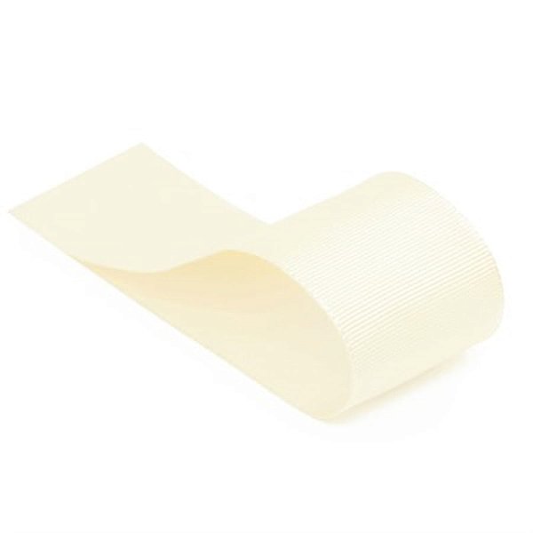 Fita Gorgurão Liso Pérola 15mmx10m