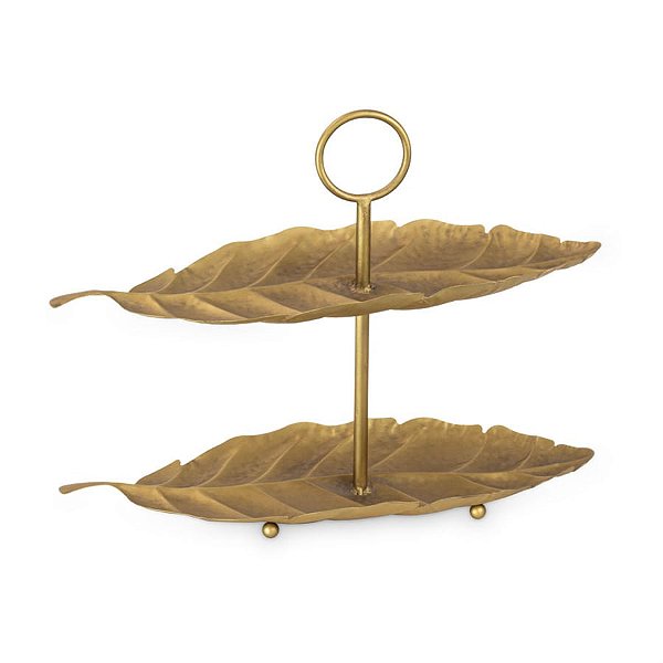 Suporte de Metal Duplo Folha 50x20x39