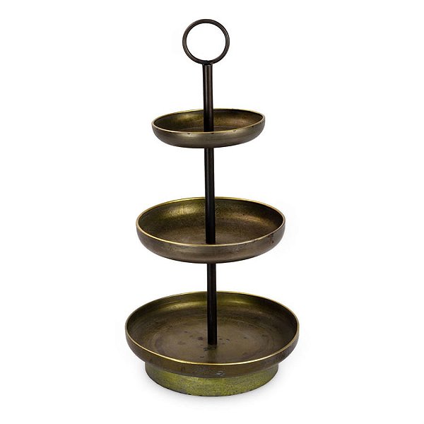 Suporte de Metal Triplo 30x30x61