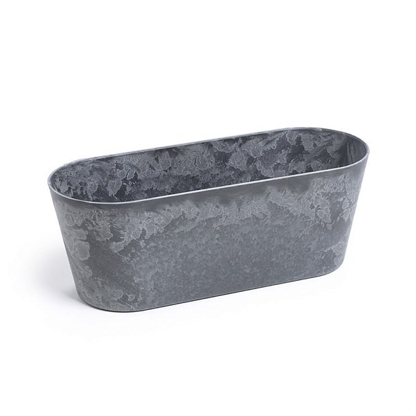 Base Plástica Oval Chumbo - P