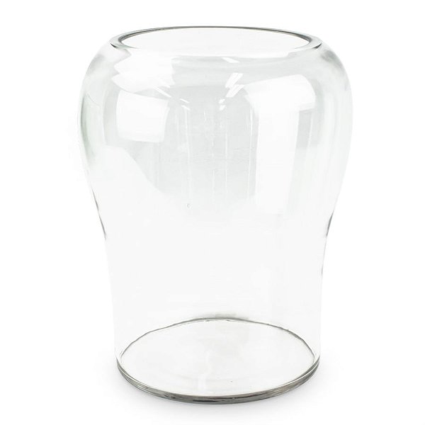 Vaso de Vidro Onda M 20x20x25