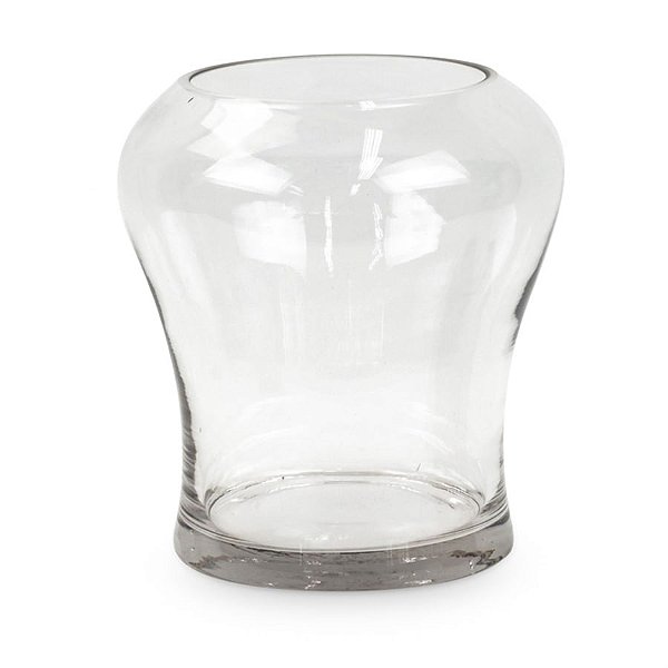 Vaso de Vidro Onda P 18x18x20