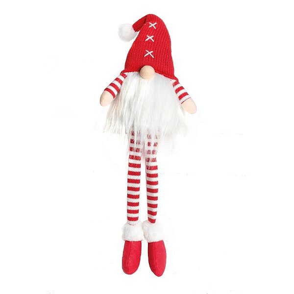 Kringle Sentado Perna Comprida Vermelho