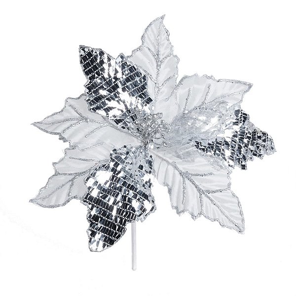 Poinsetia Prata Cabo Curto - 1 Un