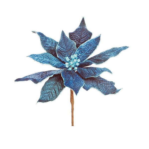 Flor Azul e Azul (Flores Cabo Médio) - 1 Un