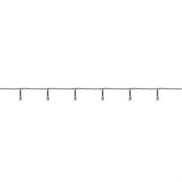 Pisca com 200 Leds Branco Quente Cordão Incolor 10m 220V Macho e Fêmea