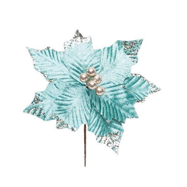 Poinsetia Verde Hortelã / Nude