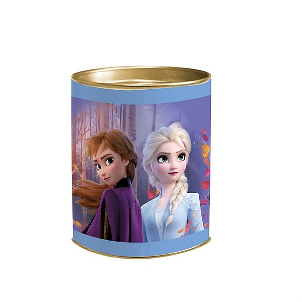 Lata para Lembrancinhas 11X9,1cm Frozen 2