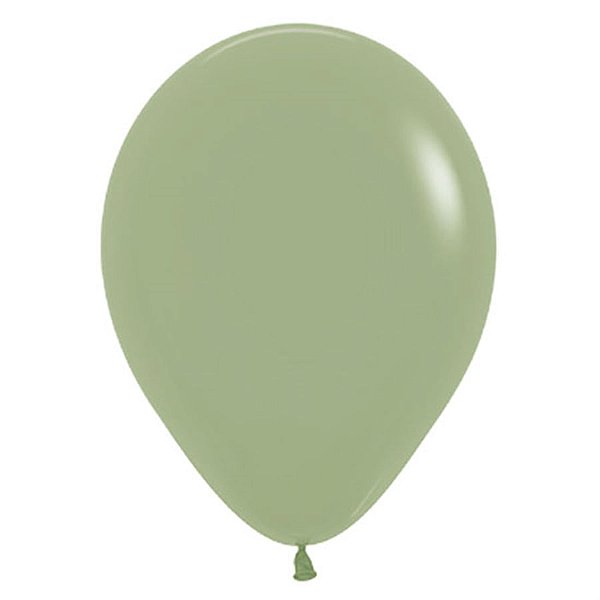 Balão Latex Fashion Eucalipto 24" / 60cm- 3 Un