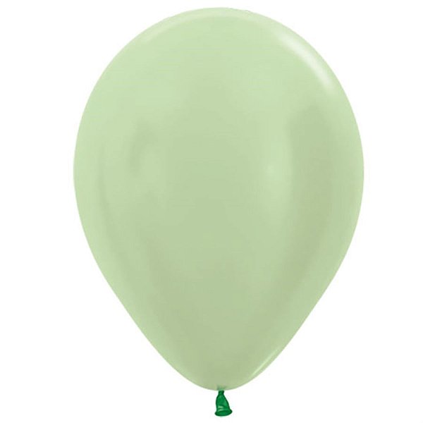 Balão Latex Satin Verde 12" / 30cm - 50 Un