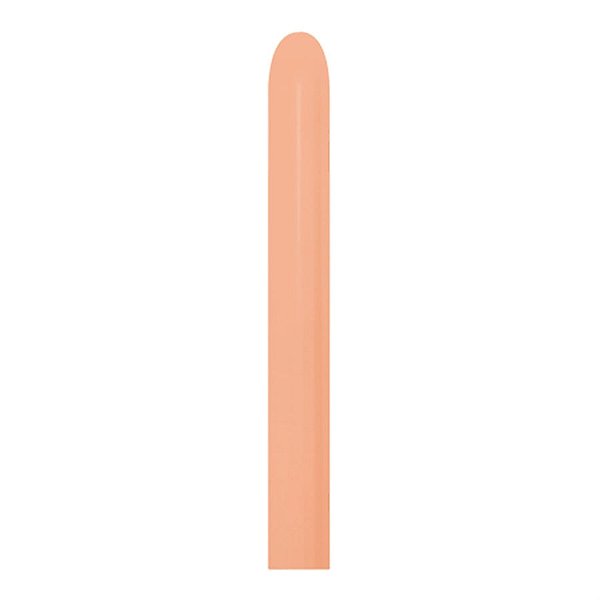 Balão Latex Twist Pessego 260" / 5x150cm - 50 Un