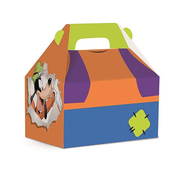 Caixa Maleta Kids Pateta Flat M 12X8X12 - 10 Un
