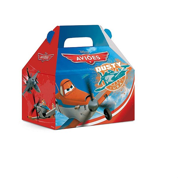 Caixa Maleta Kids Planes Rescue P 9X6X9 - 10 Un