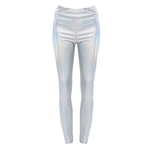 Calça Legging Iridescente P com 1 Unidade