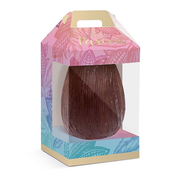 Caixa New Maleta Vertical para Ovo 1 Visor Ombre 350G - Pacote com 6 Un