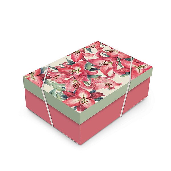 Caixa Retangular com Tampa Ruby G 46x33x14 - 1 Un