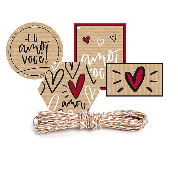 Kit Fechamento Presente Amor - 13 Peças