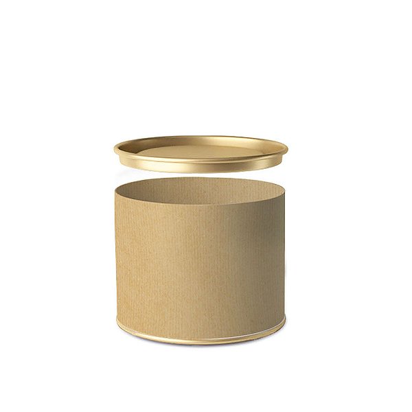 Lata para Bombons Kraft 7x10cm - 1 Un