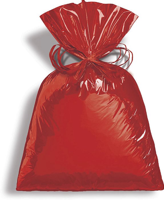 Saco Metalizado 45x59 Metalcor Vermelho - 25 Un