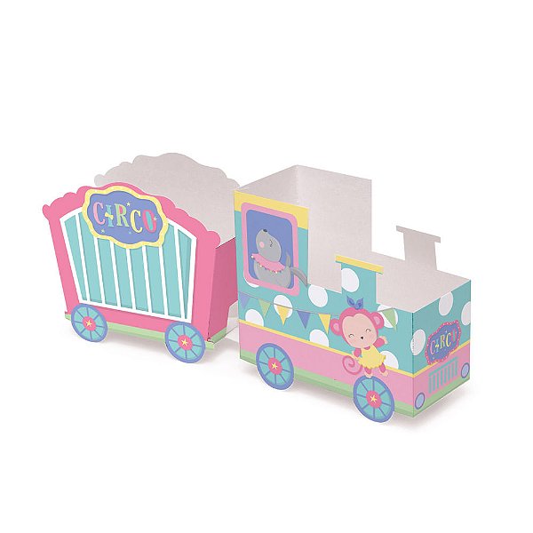 Kit Cachepot Circo Rosa