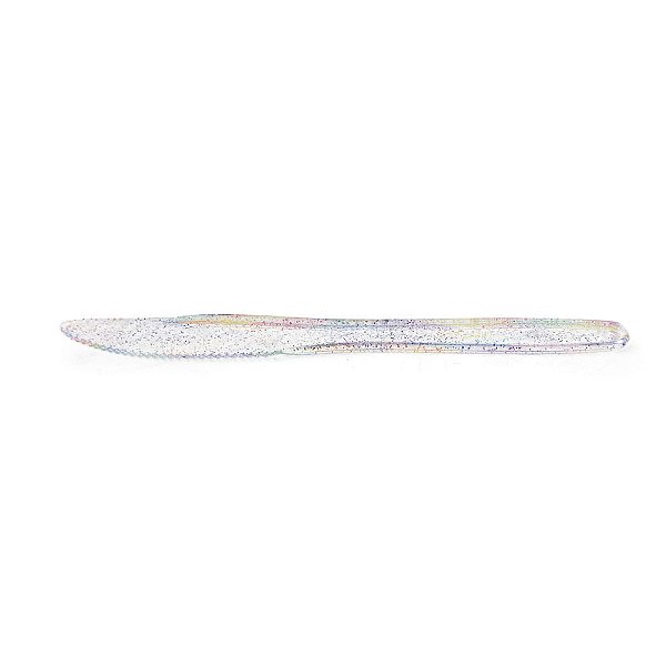 Faca de Plástico Descartável Glitter Colorido - 10 Un